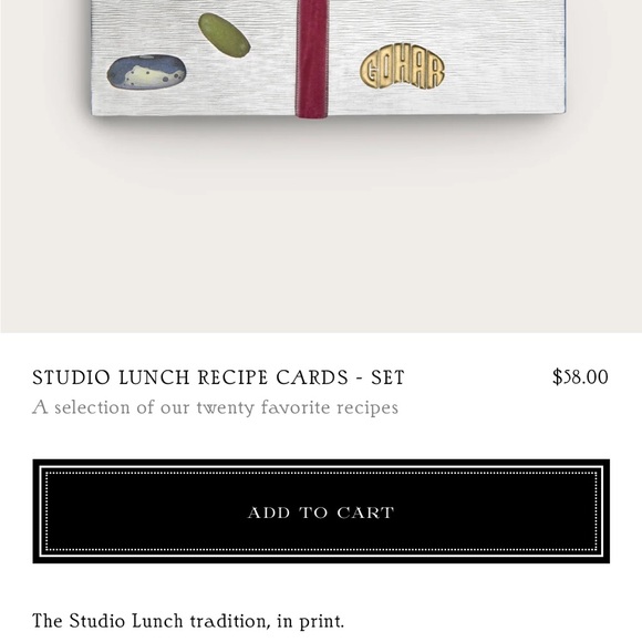 Gohar World Studio Lunch Recipe Cards - Picture 2 of 9